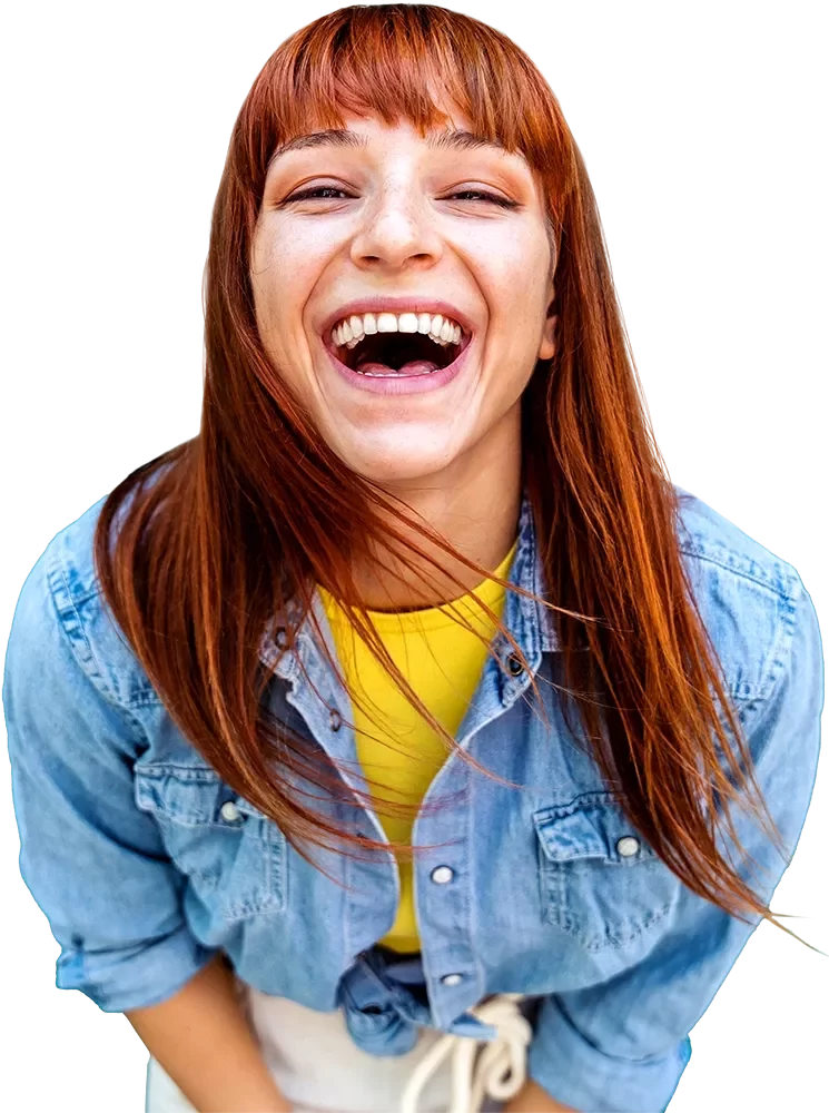 smiling woman