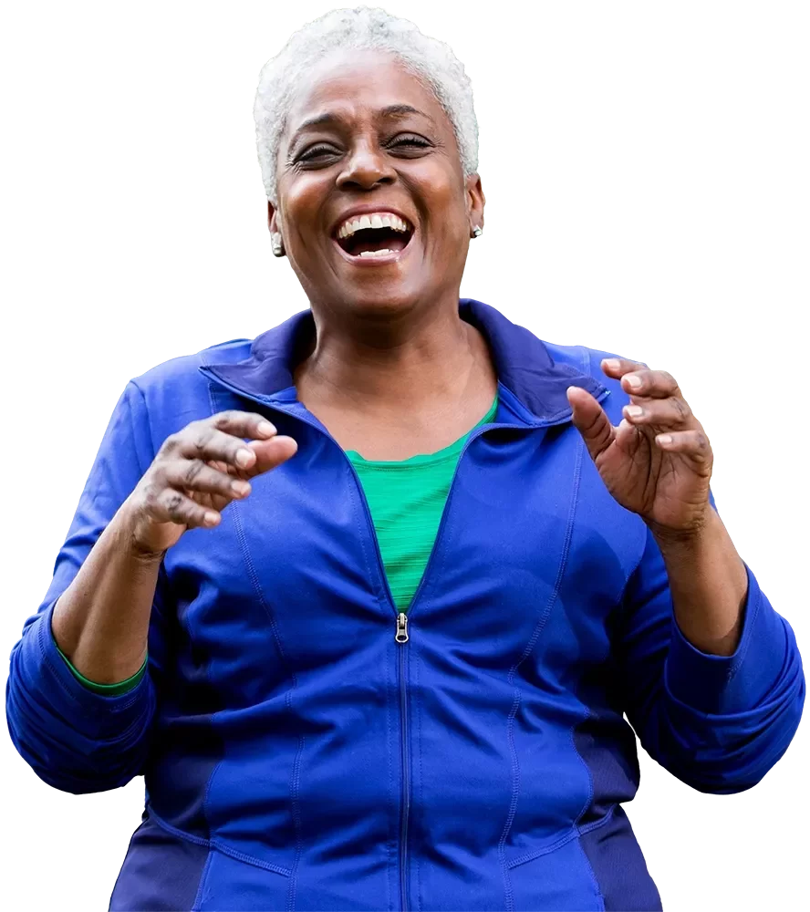 smiling woman